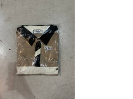 White brown sweatshirt with collar