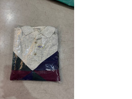 Multicolored sweatshirt with collar