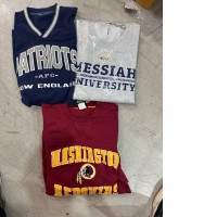 Set of 3 SECONDHAND sweatshirts with regby teams print