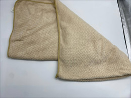 Cream colored blanket Cream colored blanket