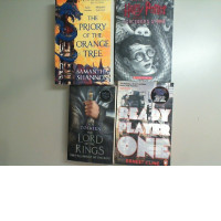 Set of 4 books in English, fantasy