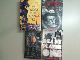 Set of 4 books in English, fantasy