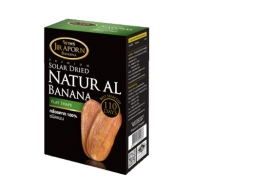 Jiraporn Solar Dried Natural Banana Flat Shape