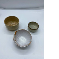 Set of 3 Japanese glass cup