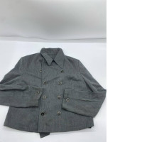 Women's LOFT Jacket 4 Rows Double Breasted Gray