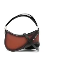 MUGLER Spinal Curve 01 Gradient Leather Top Handle Bag MUGLER Spinal Curve 01 Gradient Leather Top Handle Bag