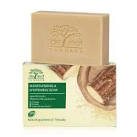De Leaf Thanaka Moisturizing and Whitening Bar Soap 100g
