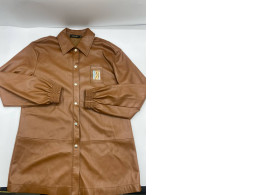 Women's jacket, medium brown, coat, front buttons Women's jacket, medium brown, coat, front buttons