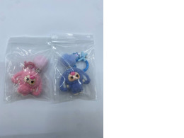 Set of 2 Doll keychain phone hanging 