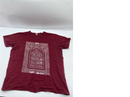 Red round neck t-shirt