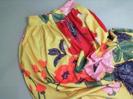Long yellow skirt