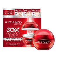 Rojukiss Face Eye Neck Cream Anti Gravity Aging Wrinkles Lifting Firm Skin 30 ml