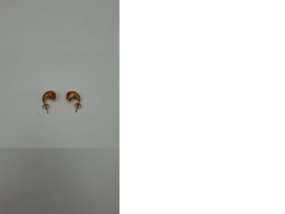 Gold earrings