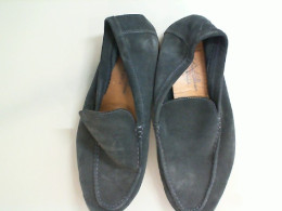 Used suede men's shoes