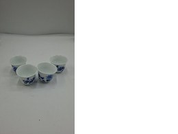 Set of 4 Small white teacup Set of 4 Small white teacup