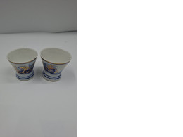 Set of 2 Small white sake glass Set of 2 Small white sake glass