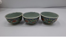 Set of 3 Small patterned tea glass Set of 3 Small patterned tea glass