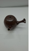 Japanese brown glass teapot Japanese brown glass teapot