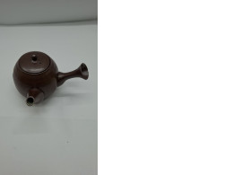 Japanese brown glass teapot