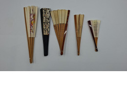 Set of 5 Japanese style fan