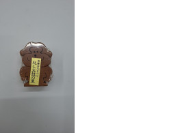 Small wooden monkey toy