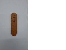 Wooden sign hanging on the front door