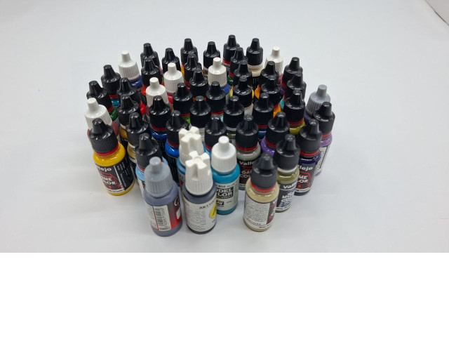 Big Set Paint for miniature modeling Big Set Paint for miniature modeling