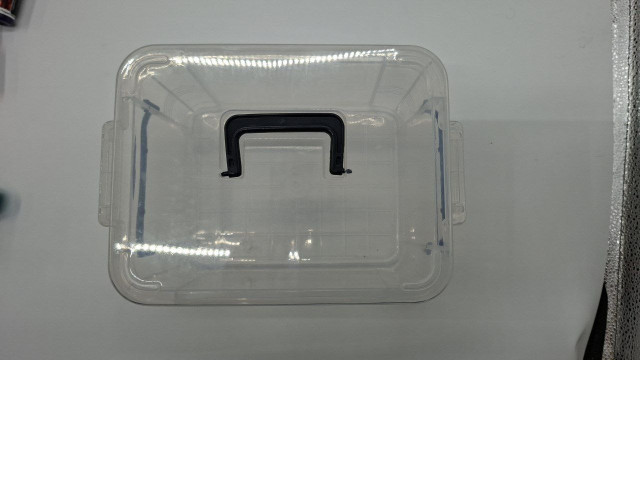 Clear box for paint Clear box for paint