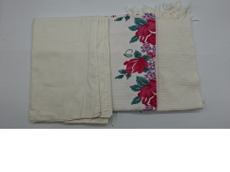 Set of 3 White tablecloth 