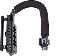 BusoTh Handheld DSLR Stabilizer, Foldable ABS Sponge Stable Shoot, Sports Camera, Handheld Stabilizer, Adjustable Angle for Camera Accessory