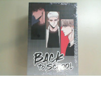 Set of 3 book + card+ acrylic stand Back to school 