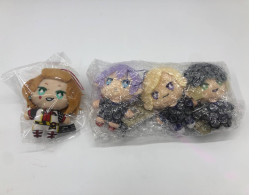 Set of 4 plush figures