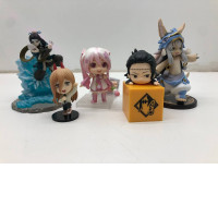 Set of 5 Japanese mini figures 