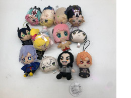 Set of 12 mini plush 