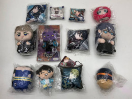 Set of 12 anime mini plush