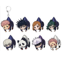 Set of jujutsu kaisen keychains