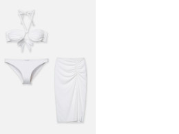 Nautical Charm Three-Piece Swimsuit Set