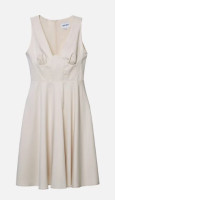 A-line short dress with pleats