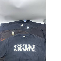 Set of 5 Black round neck t-shirt