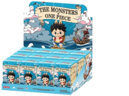 POPMART The Monsters X One Piece Series Labubu Blind Box Sealed Case of 12 POPMART The Monsters X One Piece Series Labubu Blind Box Sealed Case of 12