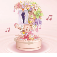 Balody Starlight Moon Müzik Kutusu (BL21335) – Mini Blok Yapı Oyuncakları Seti 