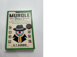 Book Murdly volume 3 Book Murdly volume 3