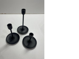 Set of 3 candle's stands