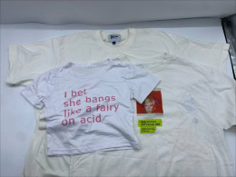 Set of 3 White round neck t-shirt 