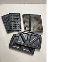 Waffle iron attachments