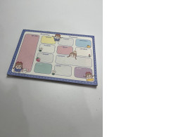 Set of week stickers