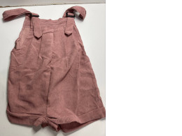 Kid's light pink overall