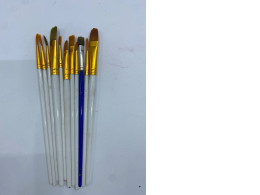 Set of brushes for painting