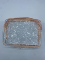 Clear cosmetic bag
