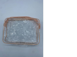 Clear cosmetic bag